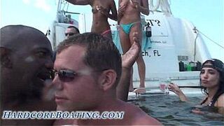 Hardcore Boating underwater sex play porn video