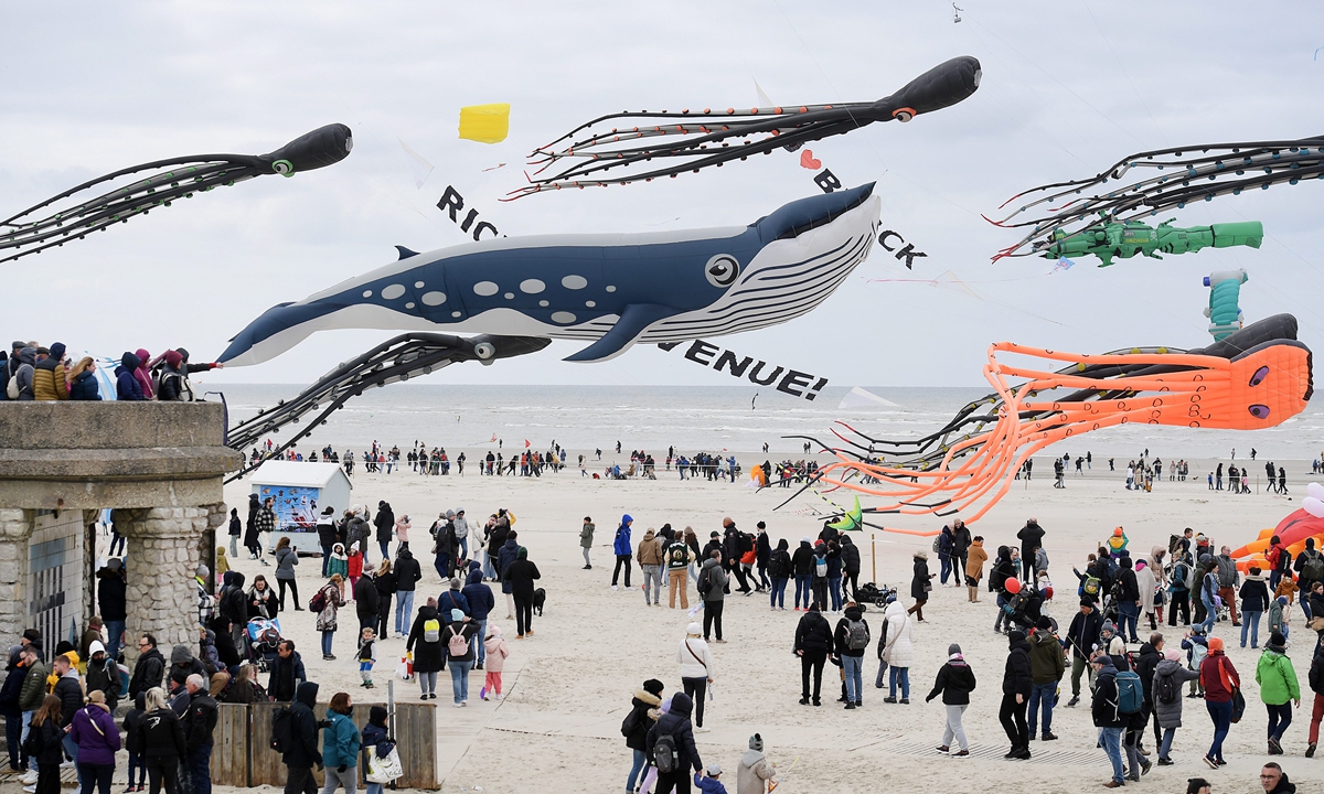 Kaleidoscope of kites: Global kite festivals celebrate cultural heritage, showcase friendship and cooperation